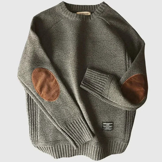 Daniel - Warm Sweater with Round Neck